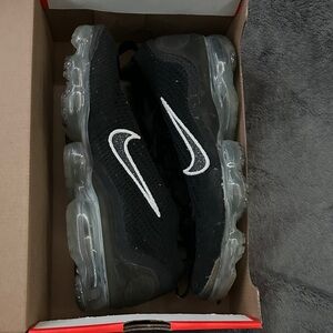 Nike Black VaporMax with Transparent Soles